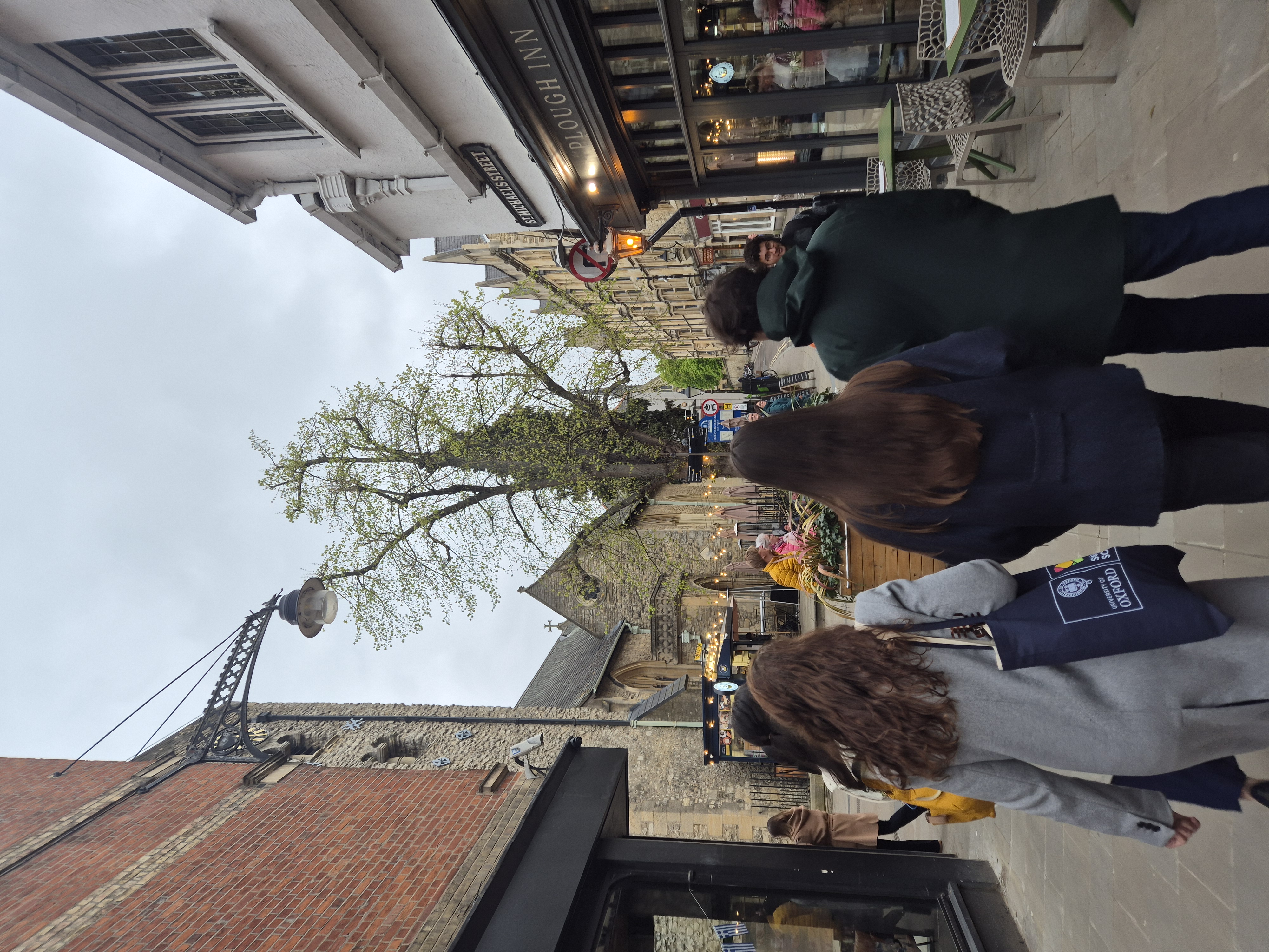 Walking around Oxford